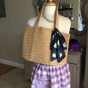 Draper James Everyday Straw bag Purse